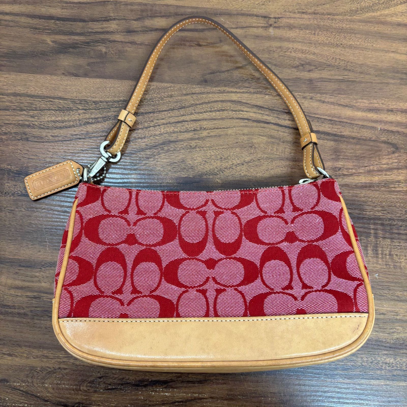 ◎COACH コーチ バック ハンドバック シグネイチャー キャンバス 