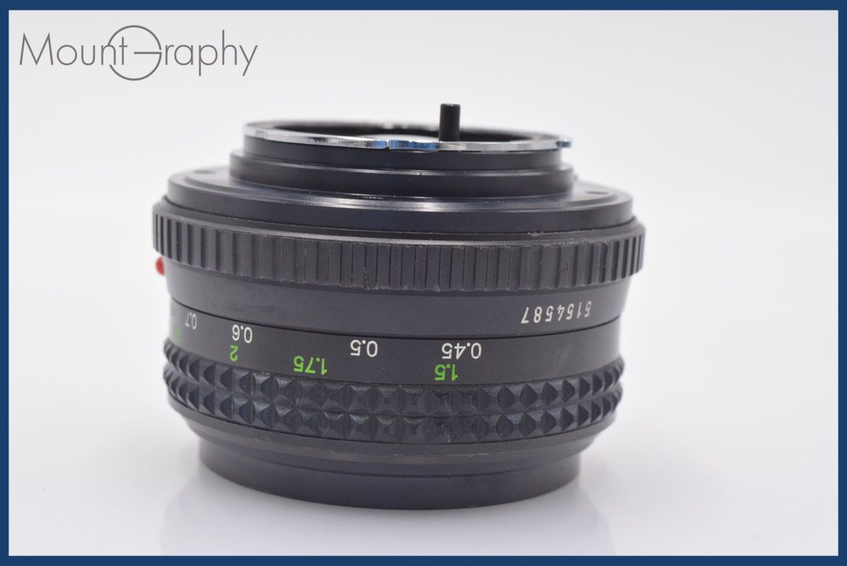  ミノルタ MINOLTA MD ROKKOR 50 mm F 1 7 前後キャップ レンズフィルター付 同梱可 yk 5323 その他 カメラ