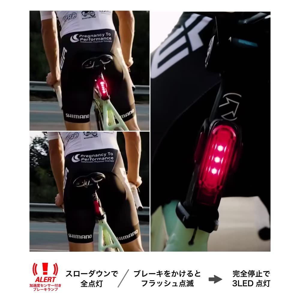 日本 LEZYNEレザイン 自転車 ライト STRIP PRO ALERT DR メルカリShops