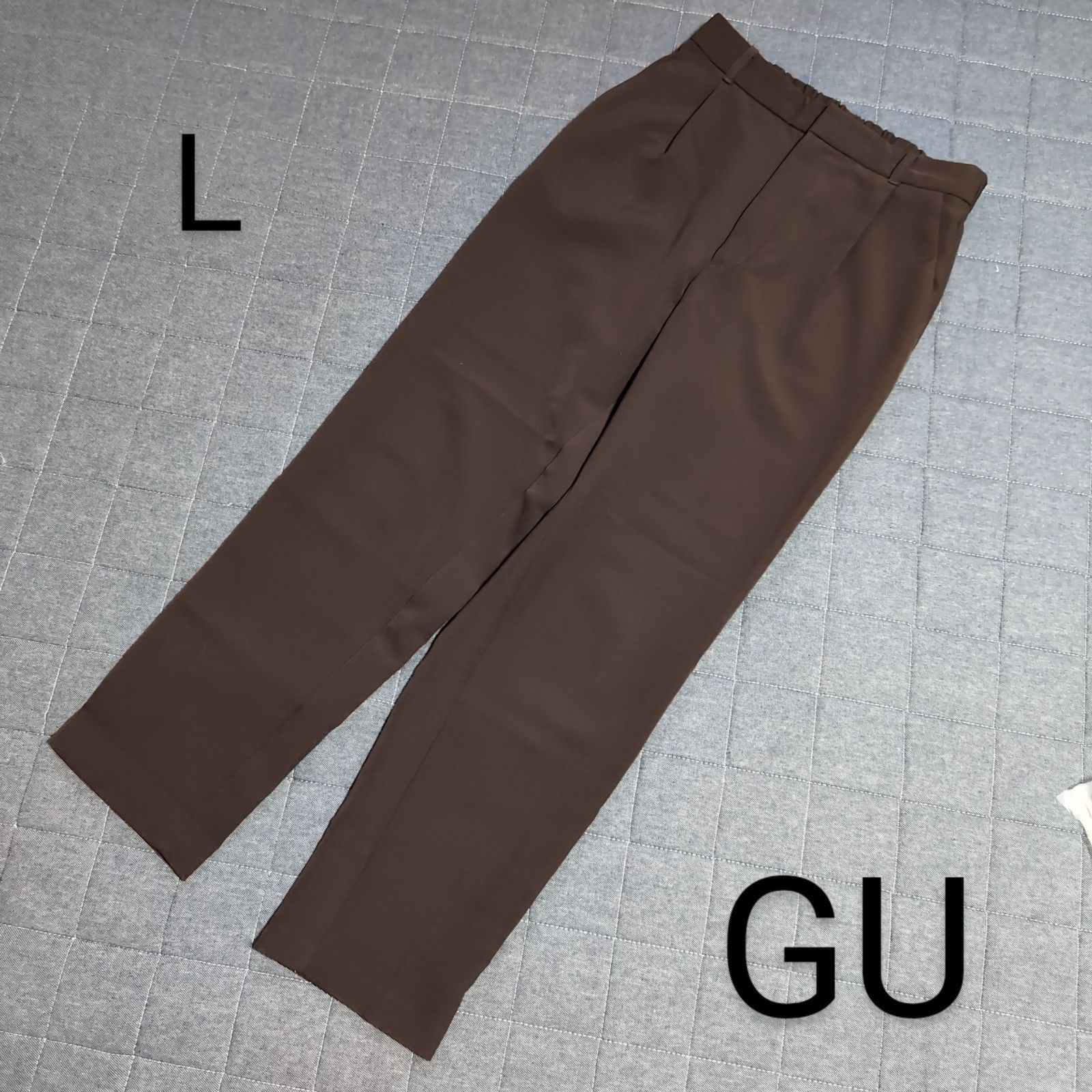 GU』ジーユー レディース 美品 キレイめ カジュアル オフィス パンツ