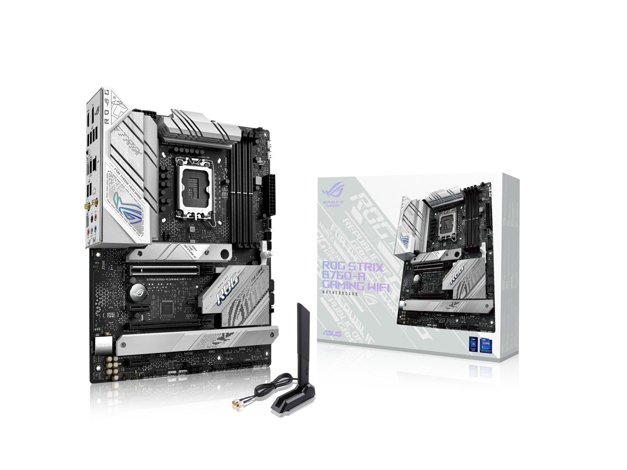 ASUS ROG Strix B760-A ゲーミング WiFi Intel B760 (第 13 世代および 