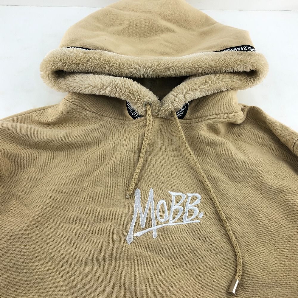 モブ　MOBB ベージュ ナイロンジャケット モブ MOBB ベージュ ナイロンジャケット - メルカリ
