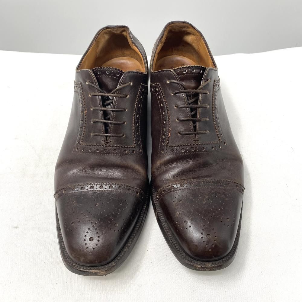 【近日削除】Enzo Bonafe PAGANINI セミブローグシューズ 中古】Enzo Bonafe PAGANINI セミブローグシューズ 6 1/2