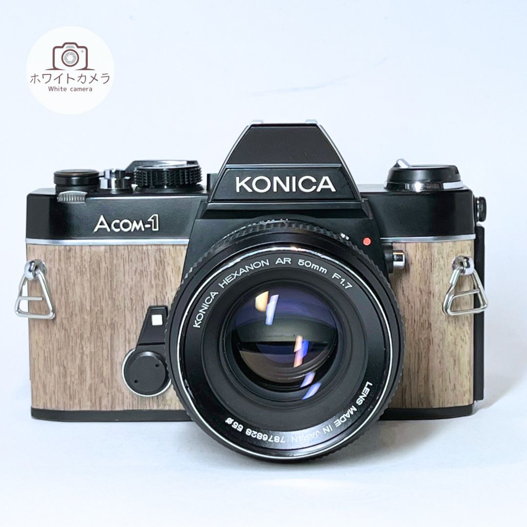 完動品 整備済み 撮影例付き KONICA Acom-1 | HEXANON AR 50mm f1.7 フィルムカメラ リメイクカメラ