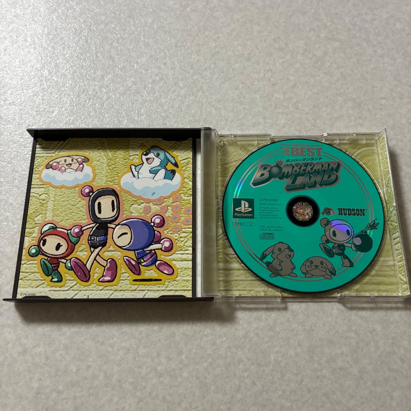 動作確認済 ボンバーマンランド 帯付 プレイステーション PS1