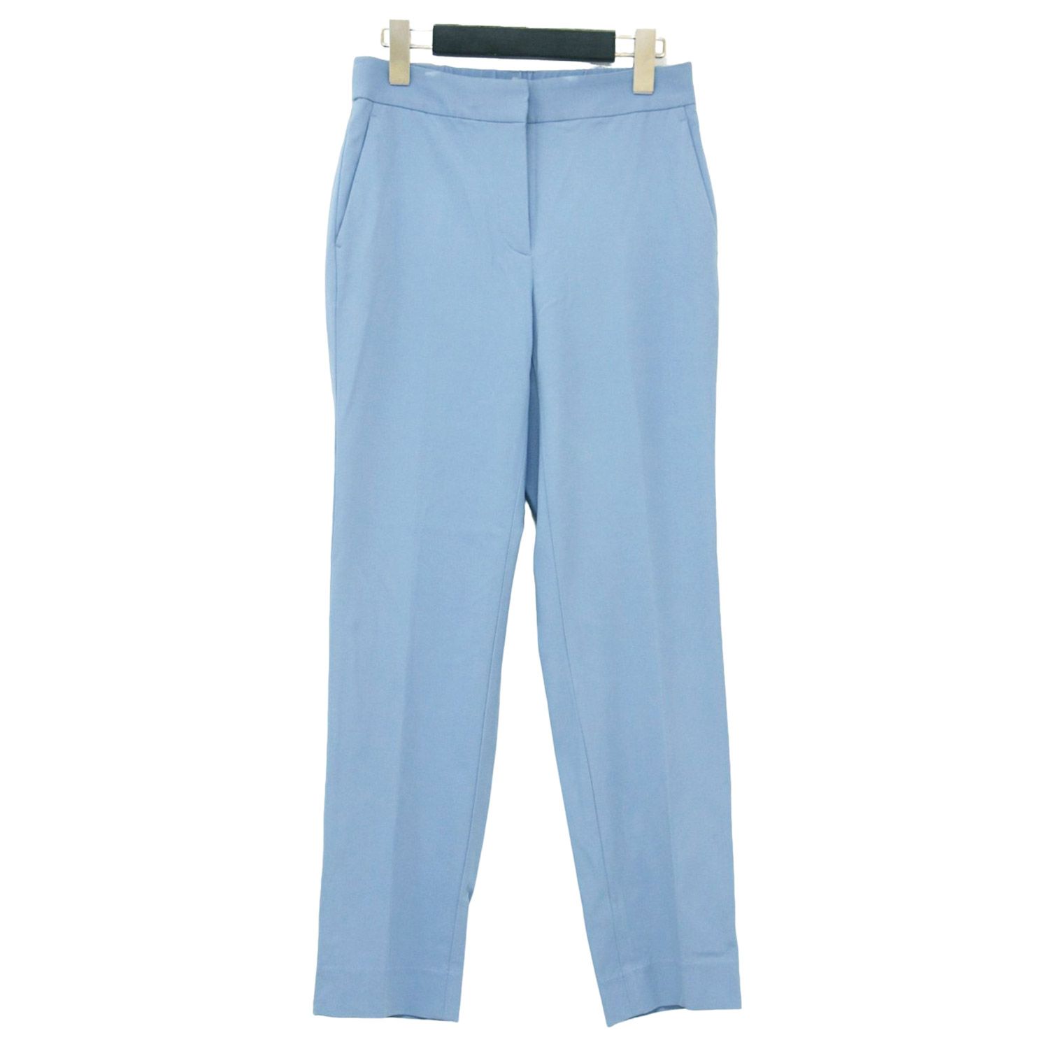 theory luxe セオリーリュクス パンツ ブルー サイズ:36(S) | 24秋冬 ストレッチ センタープレス テーパードパンツ | Newan Carol 2 スラックス クロップド丈 | ボトムス ズボン【レディース】【中古】【K4603】 theory luxe セオリーリュクス パンツ ブルー サイズ:36(S) | 24秋冬