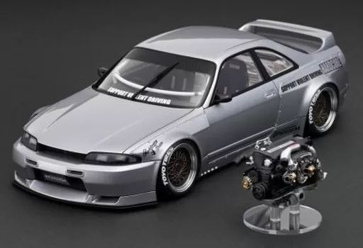 中古 おもちゃ・玩具 ミニカー PANDEM GT-R BCNR33(ガンメタリック) スケール 1/18 2023年製 IG3030 【726】 中古 おもちゃ・玩具 ミニカー PANDEM GT-R BCNR33(ガン