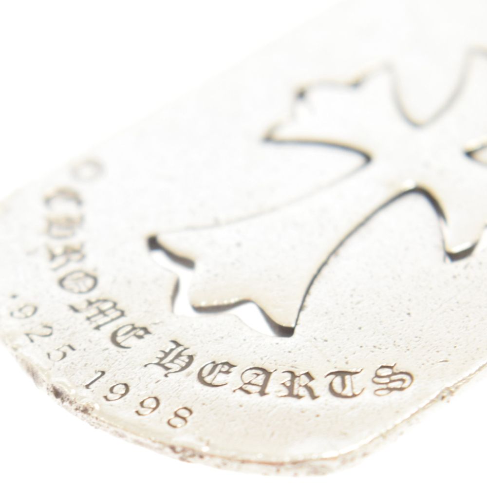 CHROME HEARTS (クロムハーツ) D/TAG LRG TNY CRS/カットアウト