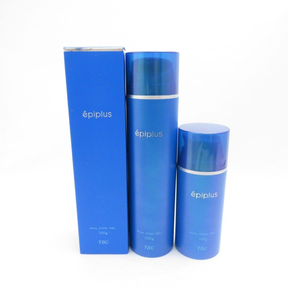 美品 TBC エステティックTBC エピプラス デュアルクールゲル 保湿パック 200g×2 100g×1 セット 残量多 BN2819L