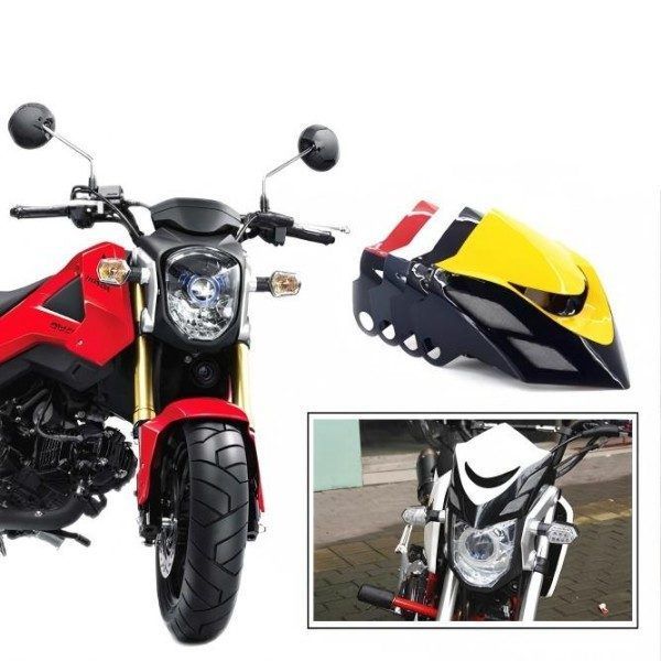 ヘッドライト カバー シュラウド フェアリングカウル ホンダ 125SF グロム カスタムパーツ アクセサリー 交換用部品 互換品