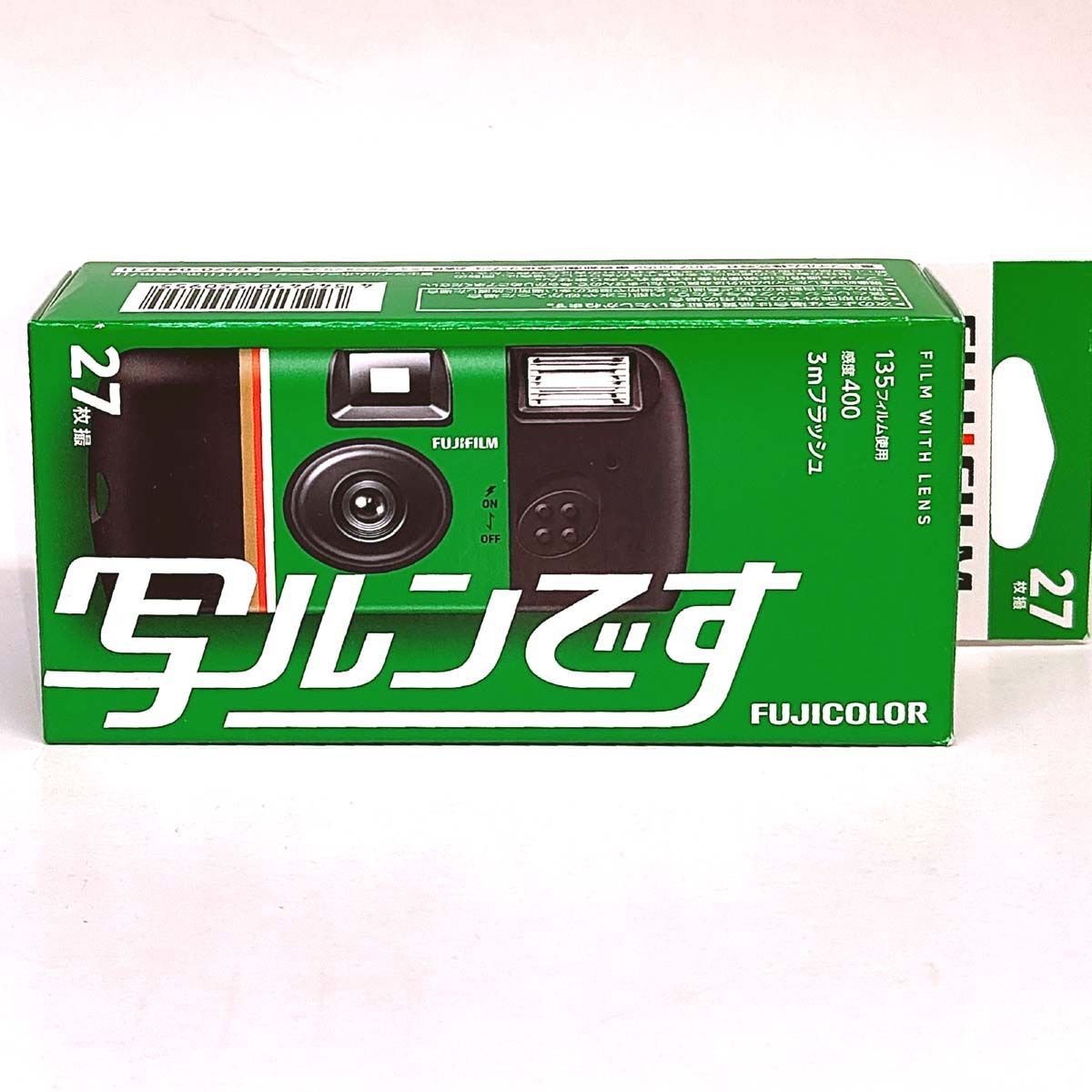1個】写ルンです 400-27枚撮 フラッシュ付 使い捨てカメラ☆フジ 