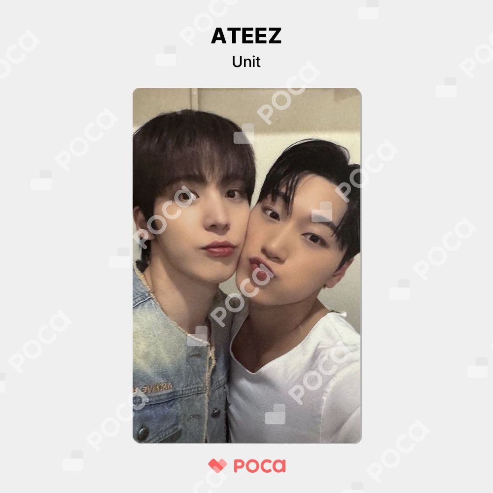 ATEEZ ユニット トレカ GOLDEN HOUR : Part.1 JUMPUP ラキドロ