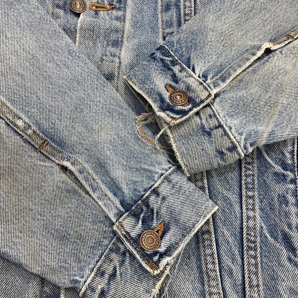 90年代 USA製 Levi's リーバイス 70507-0389 デニムジャケット ブルー