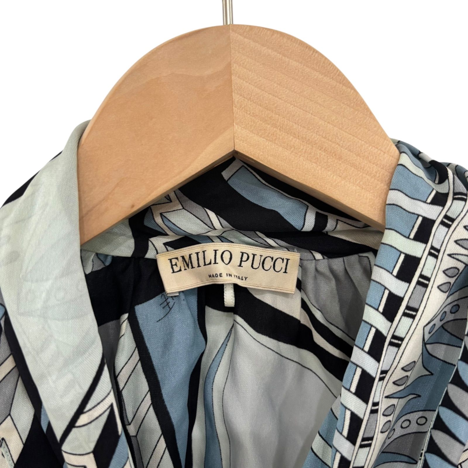 RE177 EMILIO PUCCI エミリオプッチ イタリア製 シルク100