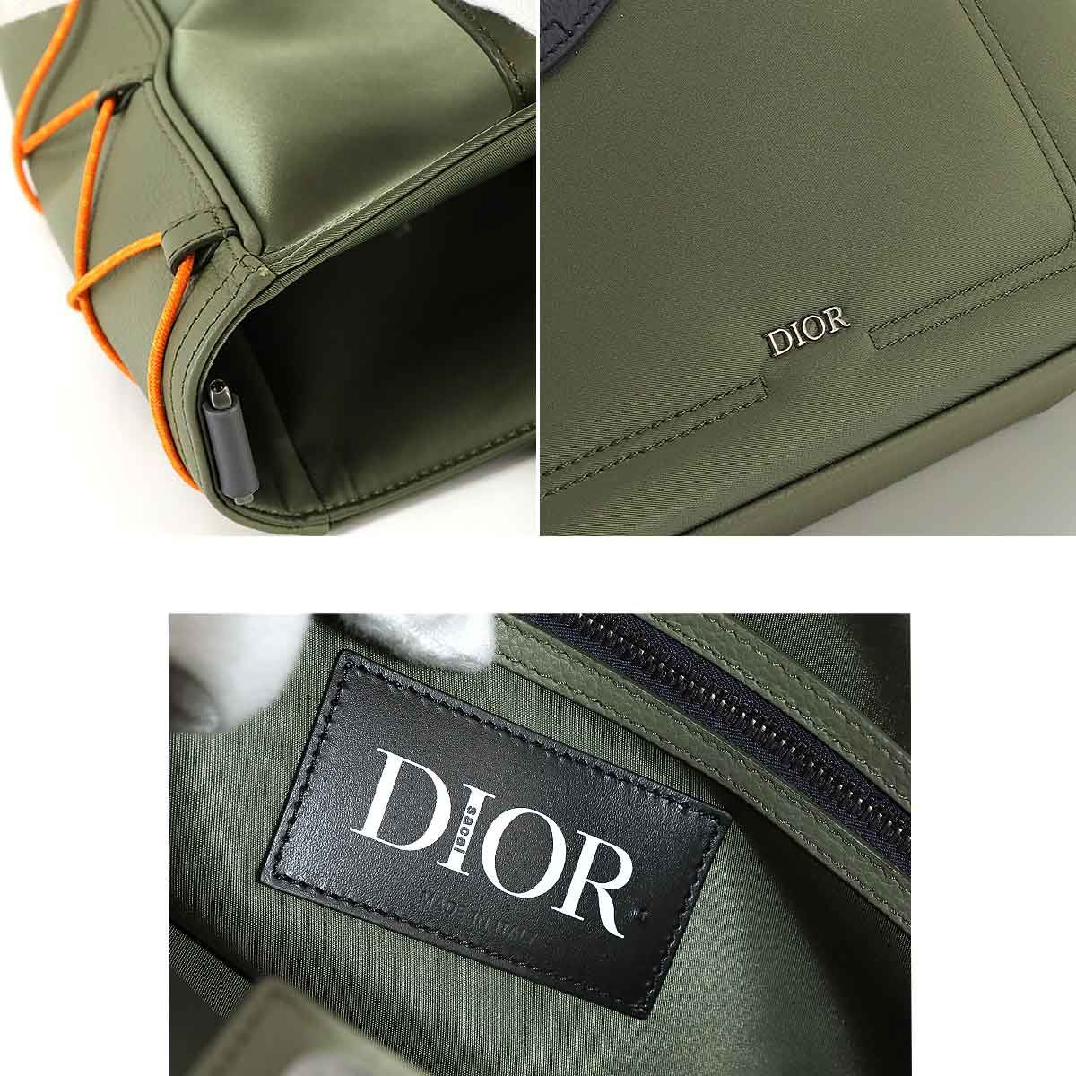 未使用 展示品 ディオール オム DIOR HOMME SACAIコラボ サドル 2way ...