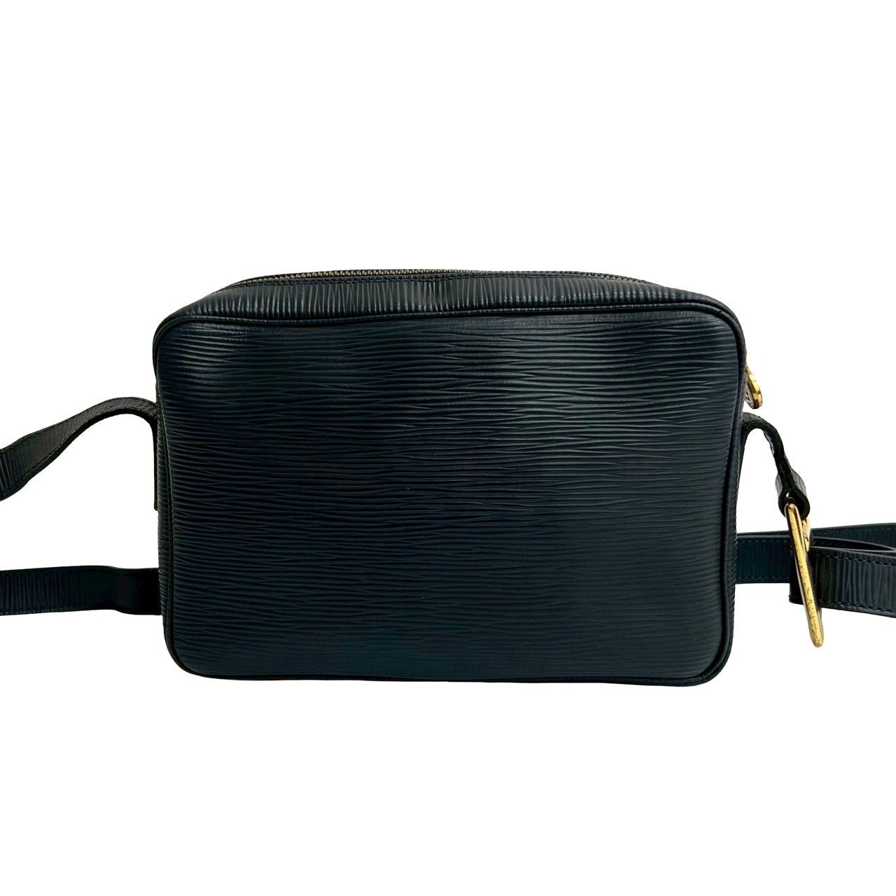 極 美品 FENDI フェンディ ヴィンテージ FF ロゴ エピ レザー 本革