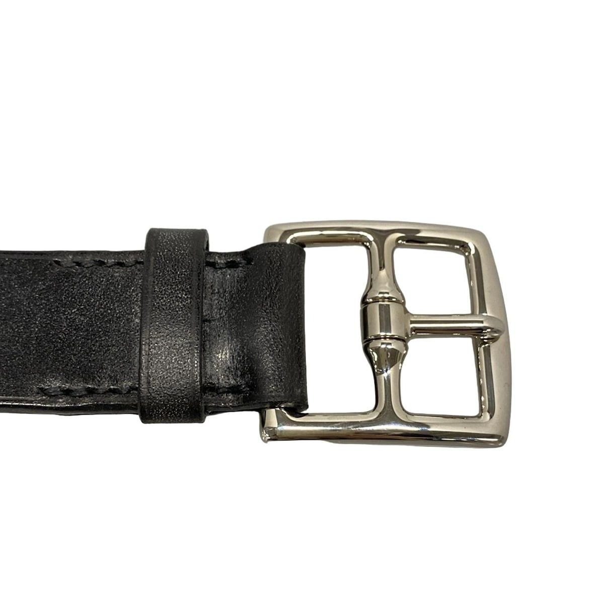 エルメス ベルト 黒、ゴールド Hバックル コンスタンス レディース