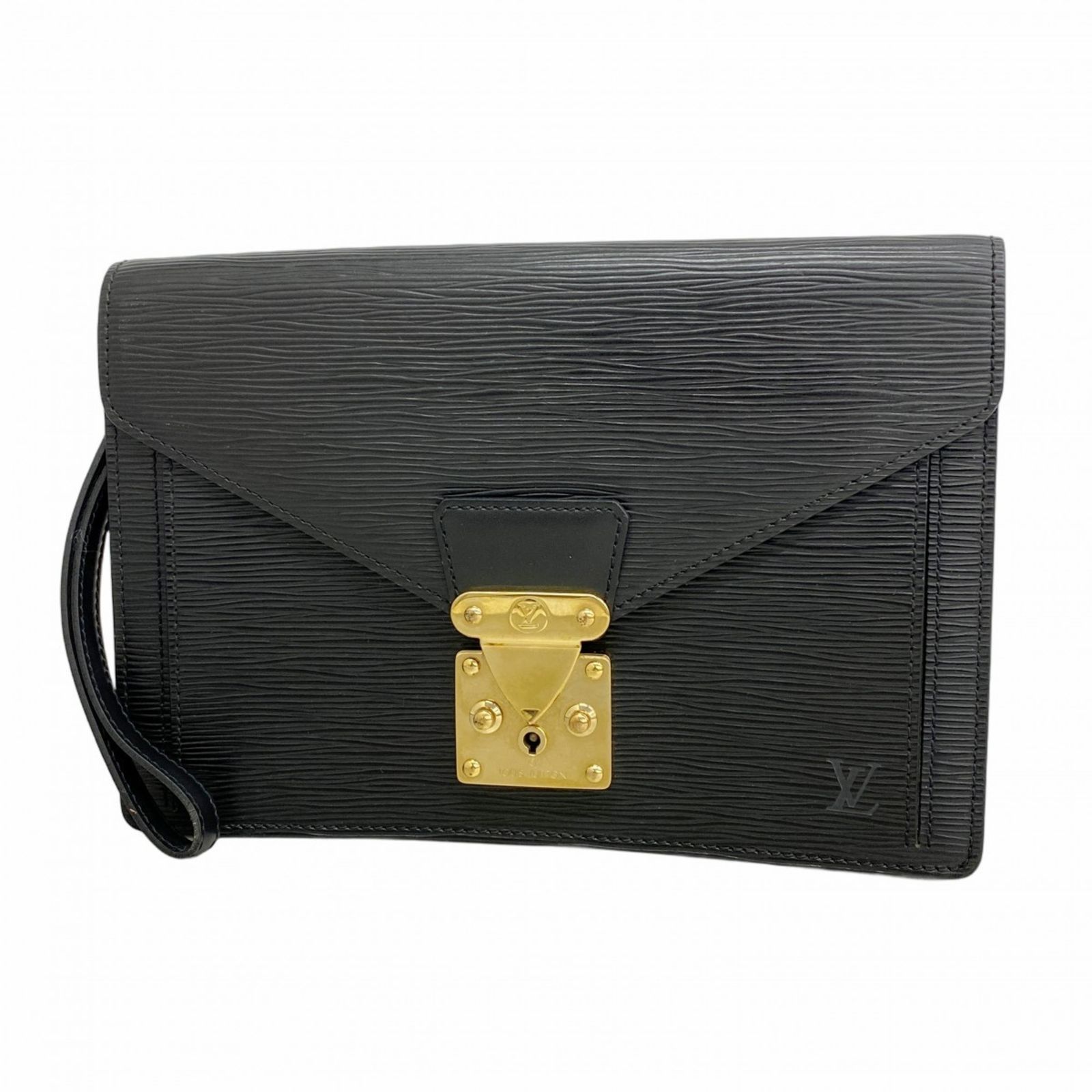ルイ ヴィトン Louis Vuitton ルイ ヴィトン クラッチバッグ エピ ポシェットセリエドラゴンヌ M52612 ノワールメンズ レディース