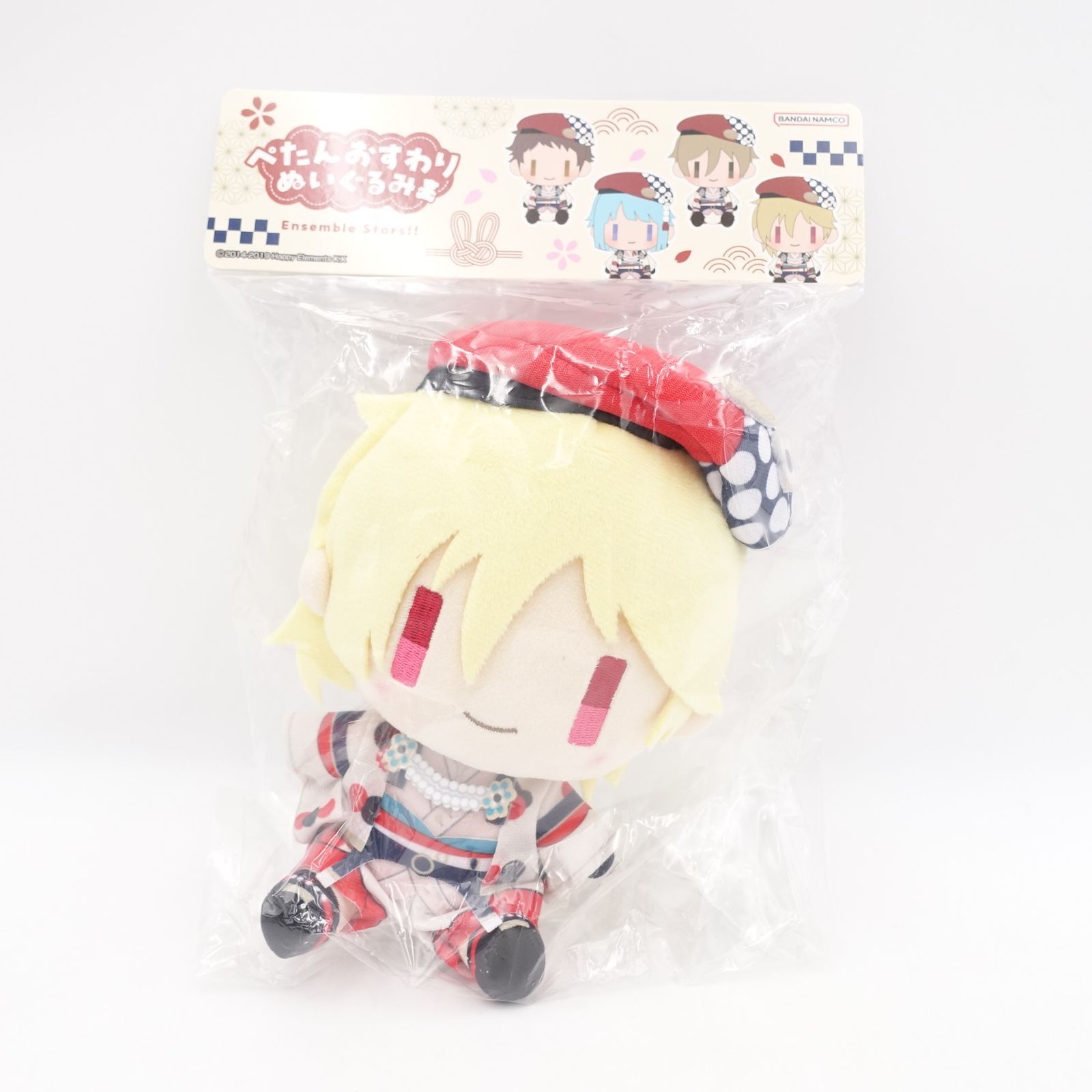 あんスタぺたんこおすわりぬいぐるみ あんスタ ぺたんおすわり