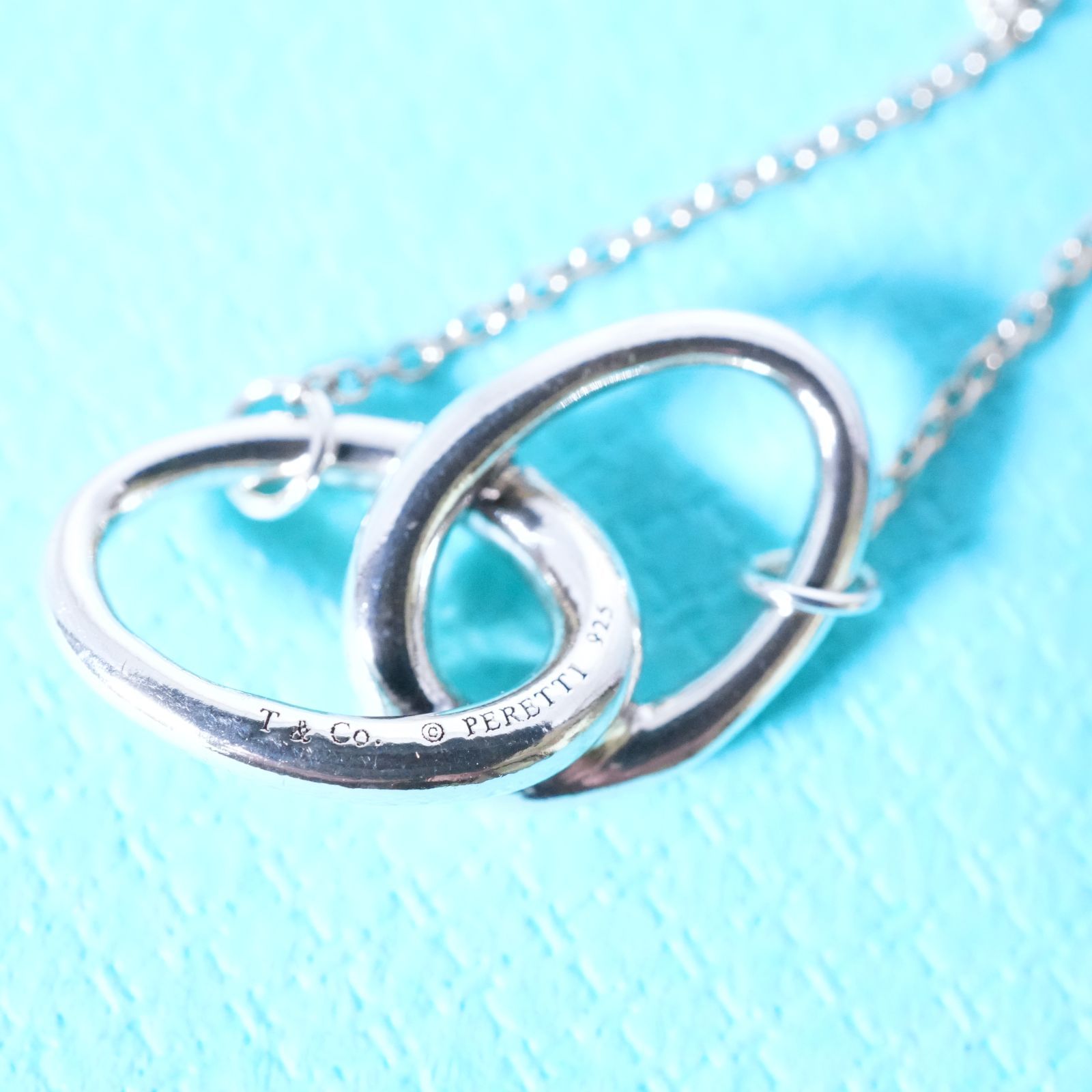 ティファニー ダブルループ シルバー ネックレス 25-1689S FORTGASGNV_COM_BR