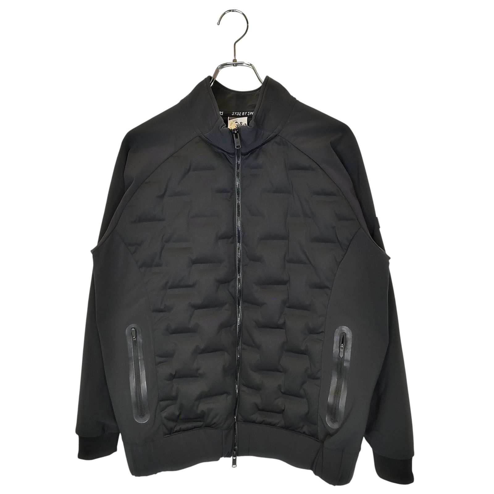 SY32 by SWEET YEARS GOLF エスワイサーティトゥバイスィートイヤーズゴルフ 22AW 中綿 ジャケット SYG-22A32 M ブラック メンズ