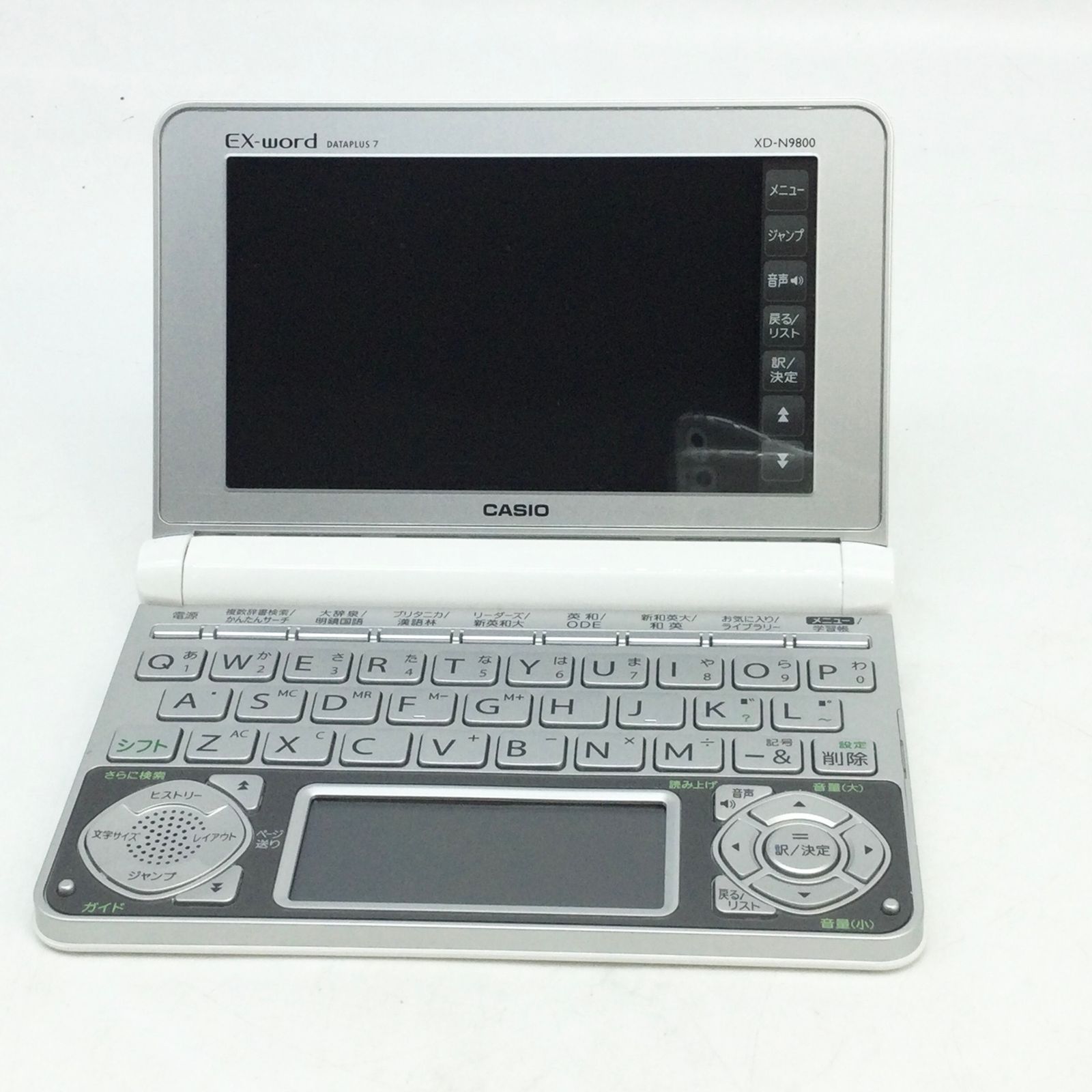 7259 【動作品】CASIO カシオ 電子辞書 Ex-word D-N9800 （AZ-N9800