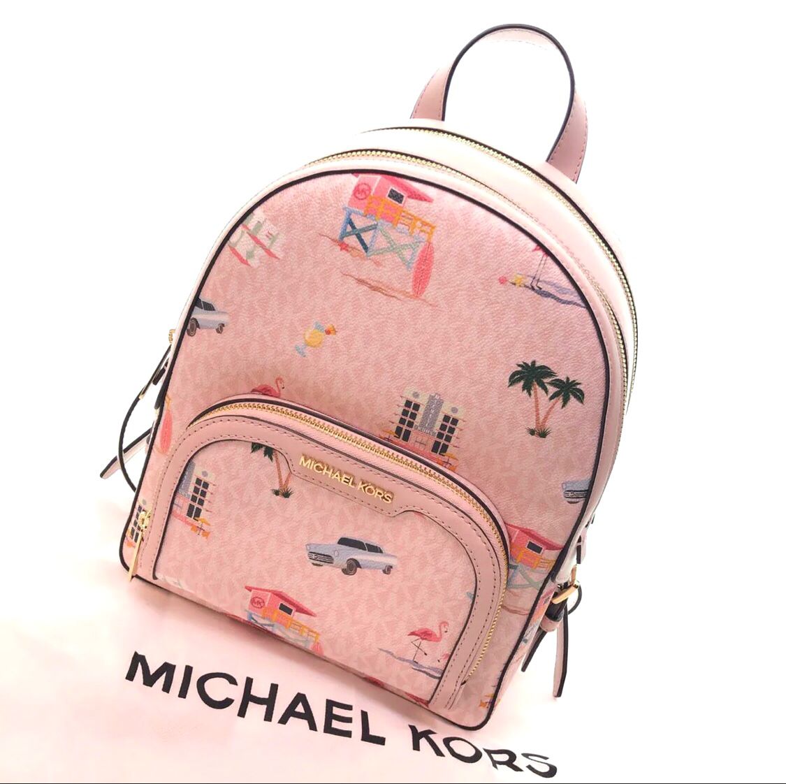 MICHAEL KORS マイケルコース リュック バックパック MK ロゴ マイアミ