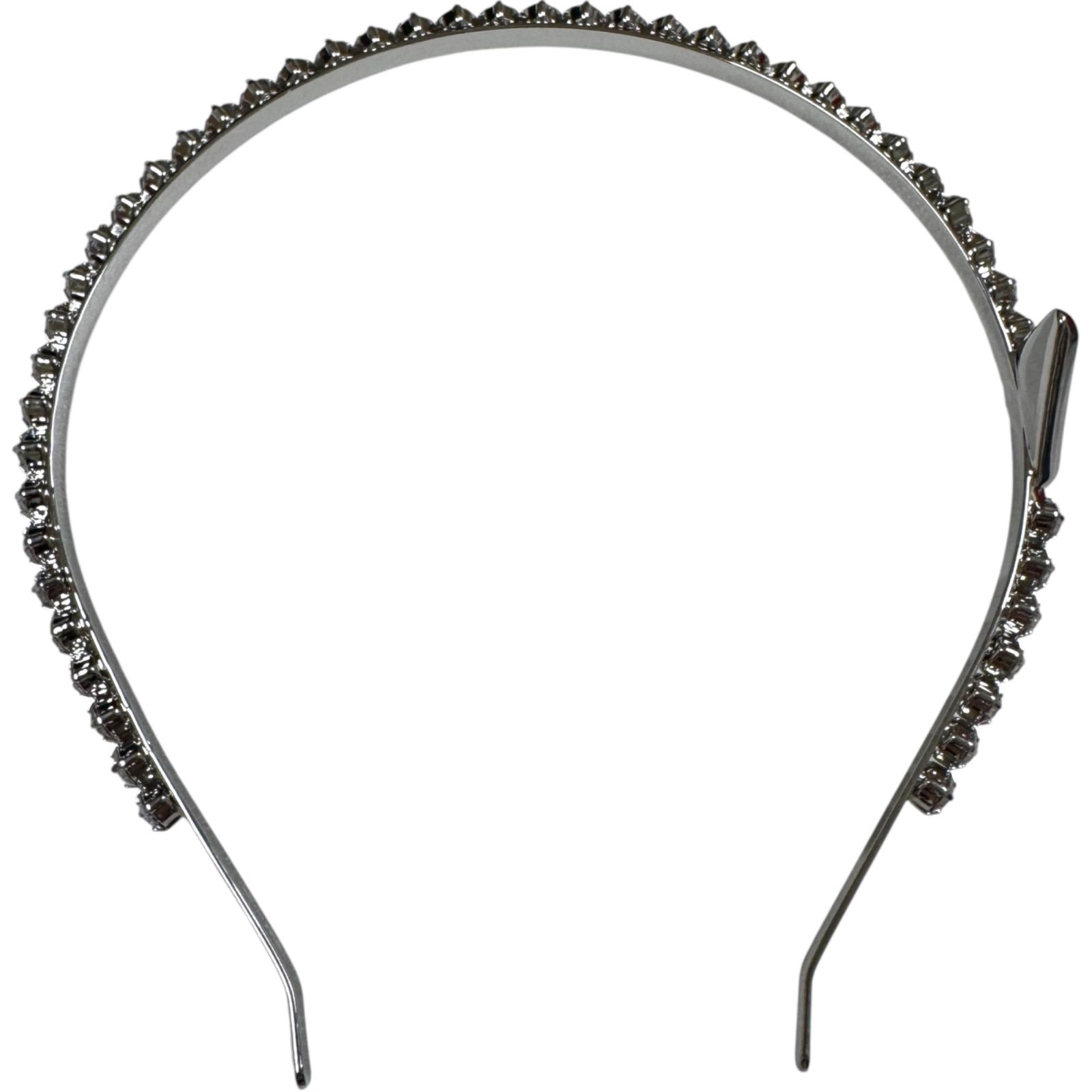 人気⭕プラダ カチューシャ シルバー 極上美品！ プラダ カチューシャ シルバー - メルカリ