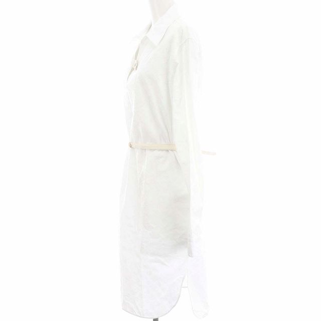 Louis Vuitton ホワイトシャツ 長袖　36 LOUIS VUITTON (ルイヴィトン) 22SS モノグラム レギュラー