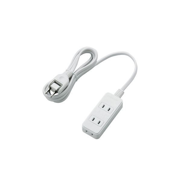 まとめ エレコム 電源タップ 雷ガード付き T-KS02-2320WH ×5