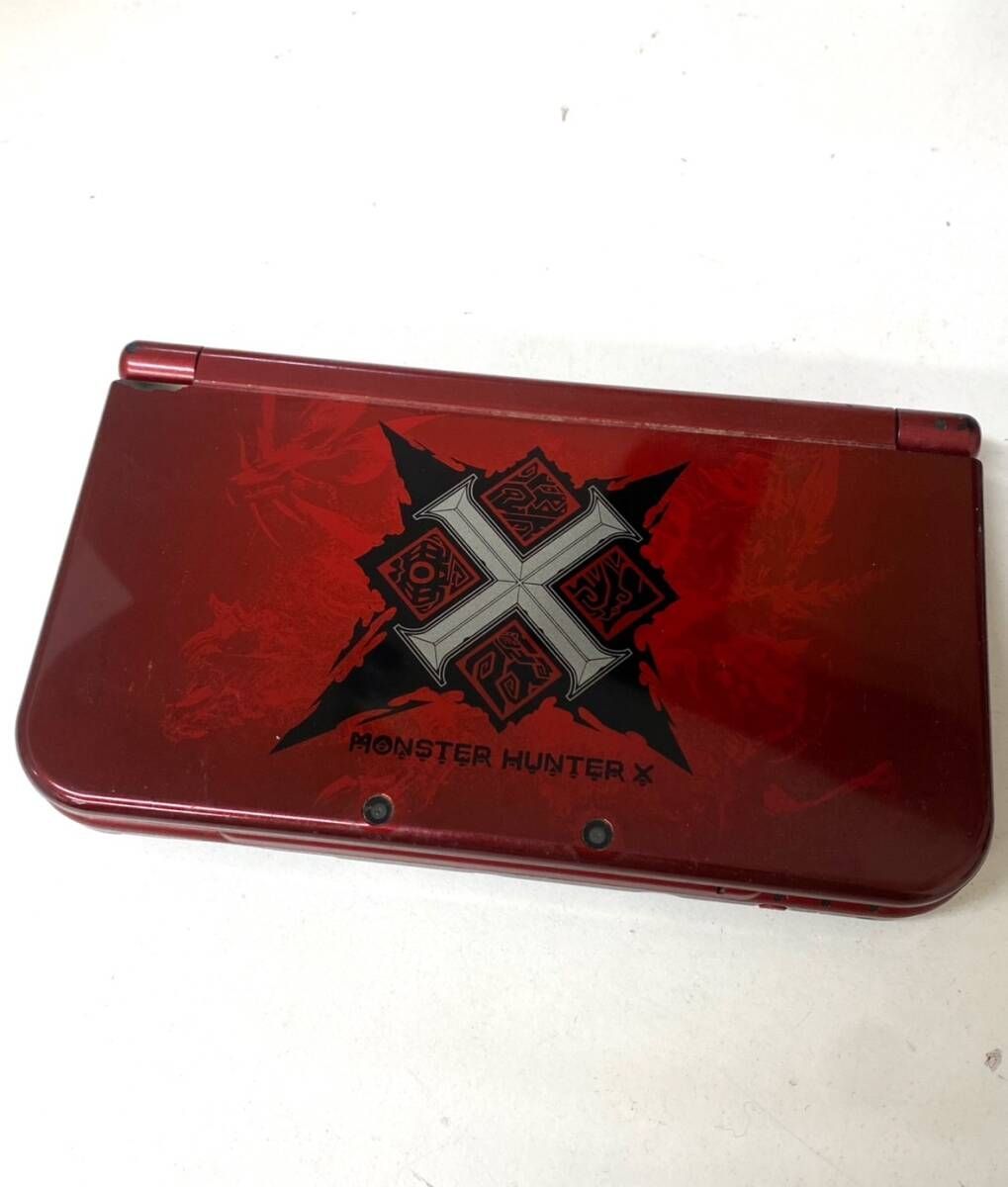 NINTENDO 任天堂 RED-001 New ニンテンドー 3DS LL モンスターハンター 