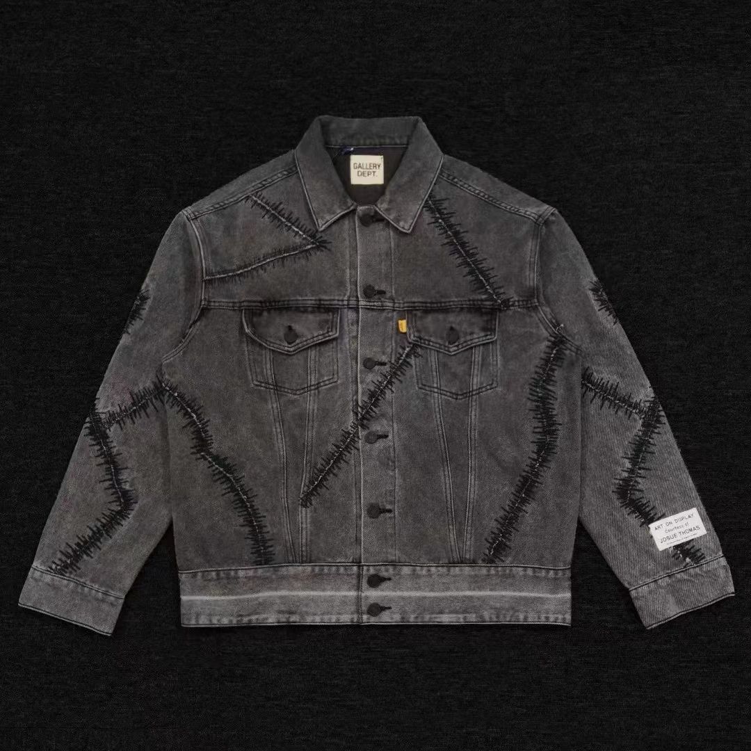 GALLERY DEPT. Distressed Denim Jacket