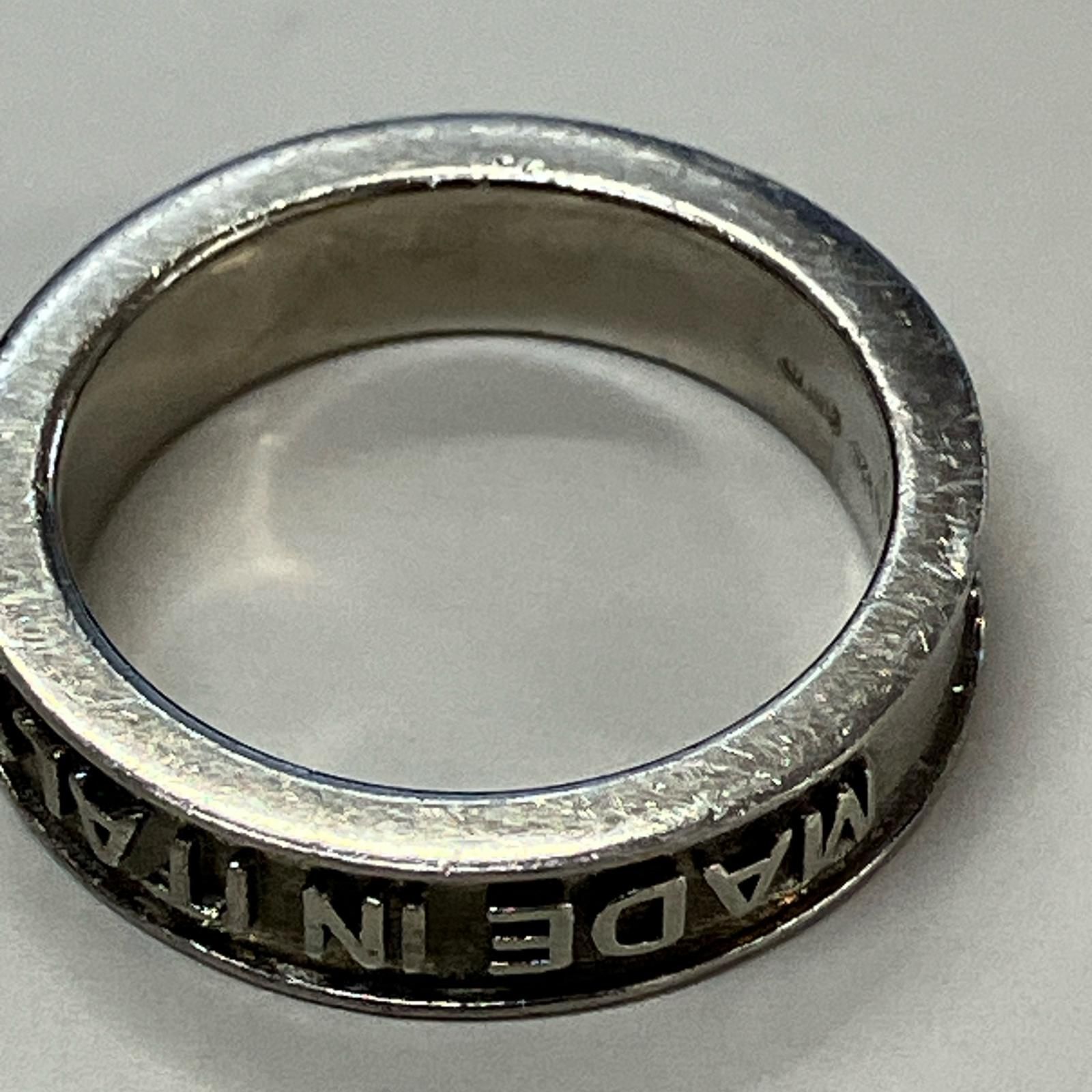 GUCCI グッチ リング 925 印台 シルバー ヴィンテージ 希少デザイン Gucci グッチ リング ヴィンテージ インターロッキング リング