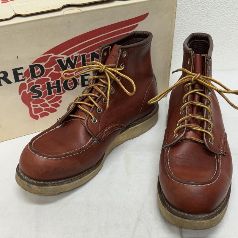 RED WING ショートブーツ　90年代　刺繍羽タグ　USA製　レッドウィング RED WING ショートブーツ90年代刺繍羽タグUSA製レッドウィング