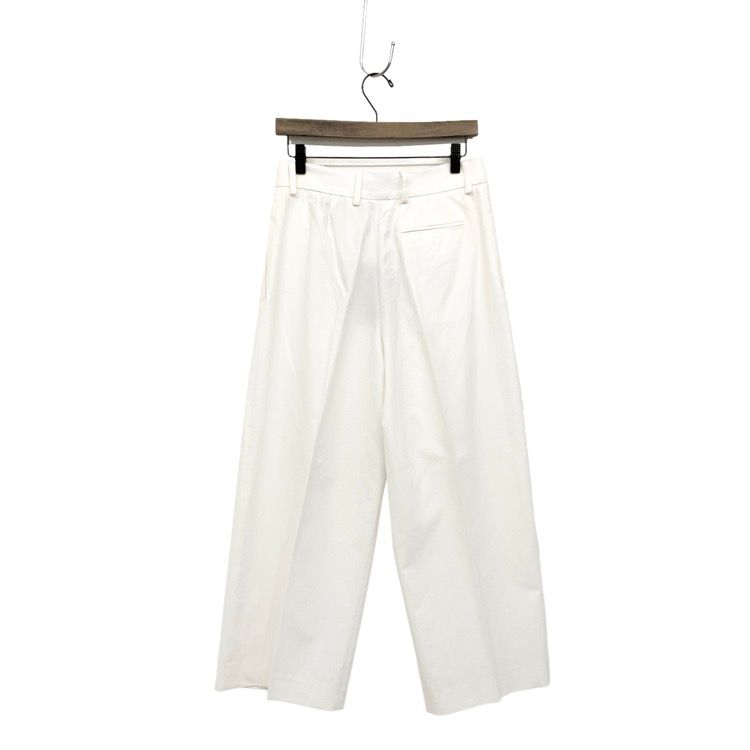 Cristaseya クリスタセヤ JAPANESE COTTON & LINEN DOUBLE PLEATED