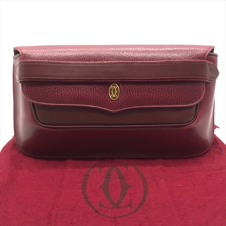 【極美品】 カルティエ Cartier クラッチバッグ マストライン ボルドー 楽天市場】【バッグ】 Cartier カルティエ マストライン