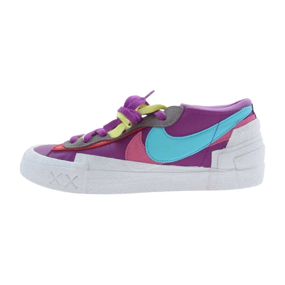 NIKE ナイキ スニーカー DM7901-500 × sacai サカイ KAWS カウズ Blazer Low ブレーザー ロー Purple  Dusk パープルダスク スニーカー マルチカラー系 27.5cm【中古】 - メルカリ