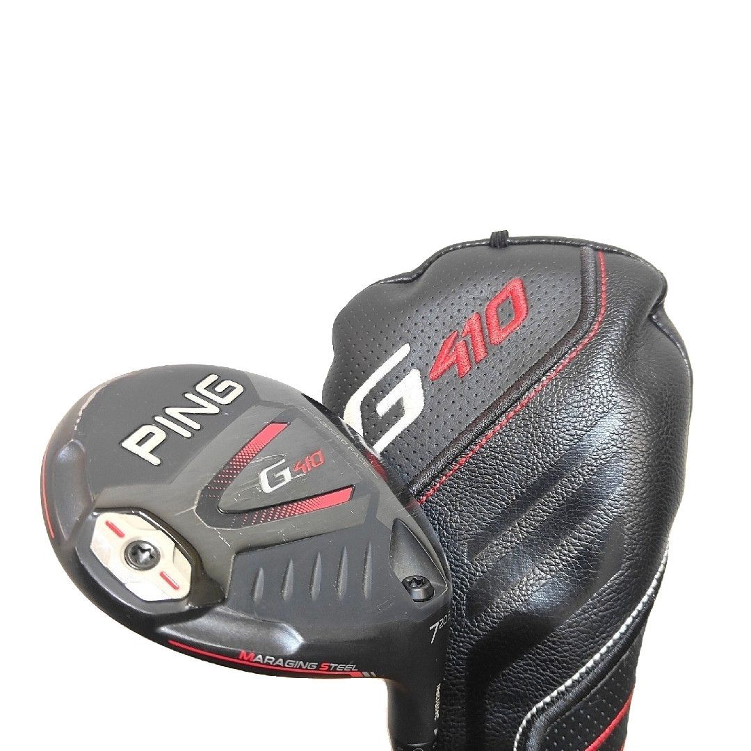 PING G 410 7 W フェアウェイウッド カーボンR カバー付