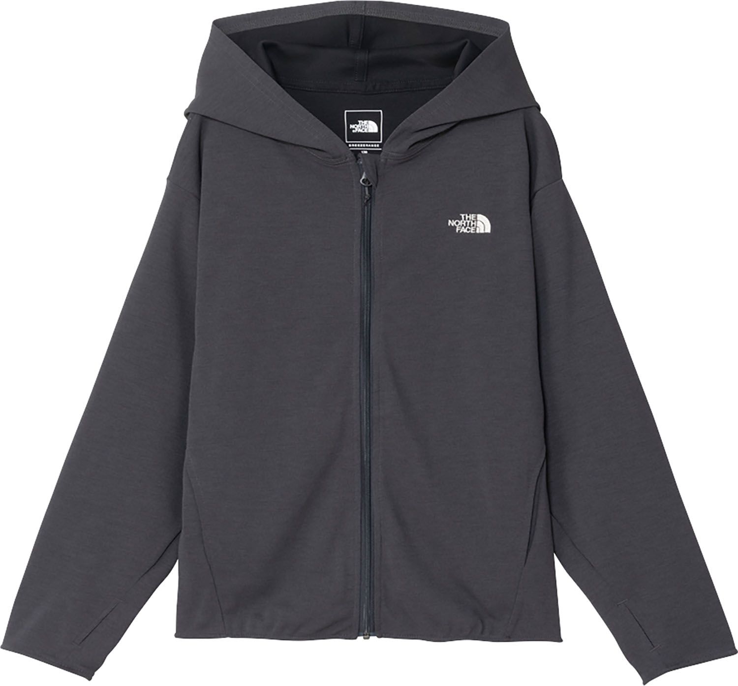 ザ ノース フェイス THE NORTH FACE アウトドア ヒートプロテクションフーディ キッズ H-PRO HOODIE ボーイズ ガールズ パーカー アウター 通気性 遮熱 スウェット トップス カットソー 子供服 NTJ1 AG アスファルトグレー