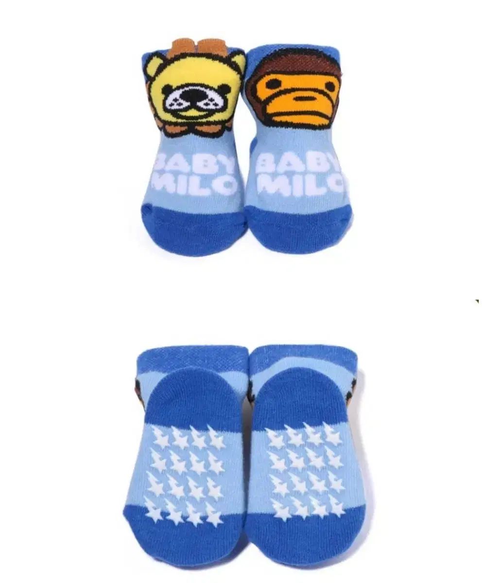 A BATHING APE アベイシングエイプ ベビー マイロ ソックス 新生児