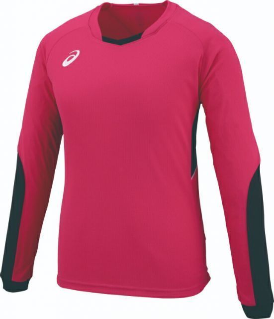 asics アシックス 9WS LS TOP BRIGHT ROSE XL 2052A001 700 | スポーツ用品 スポーツ グッズ ツール アクセサリー 雑貨 小物 使いやすい バレーボール 衣類 レディース 女性用 XL トップス 長袖 フィット感 