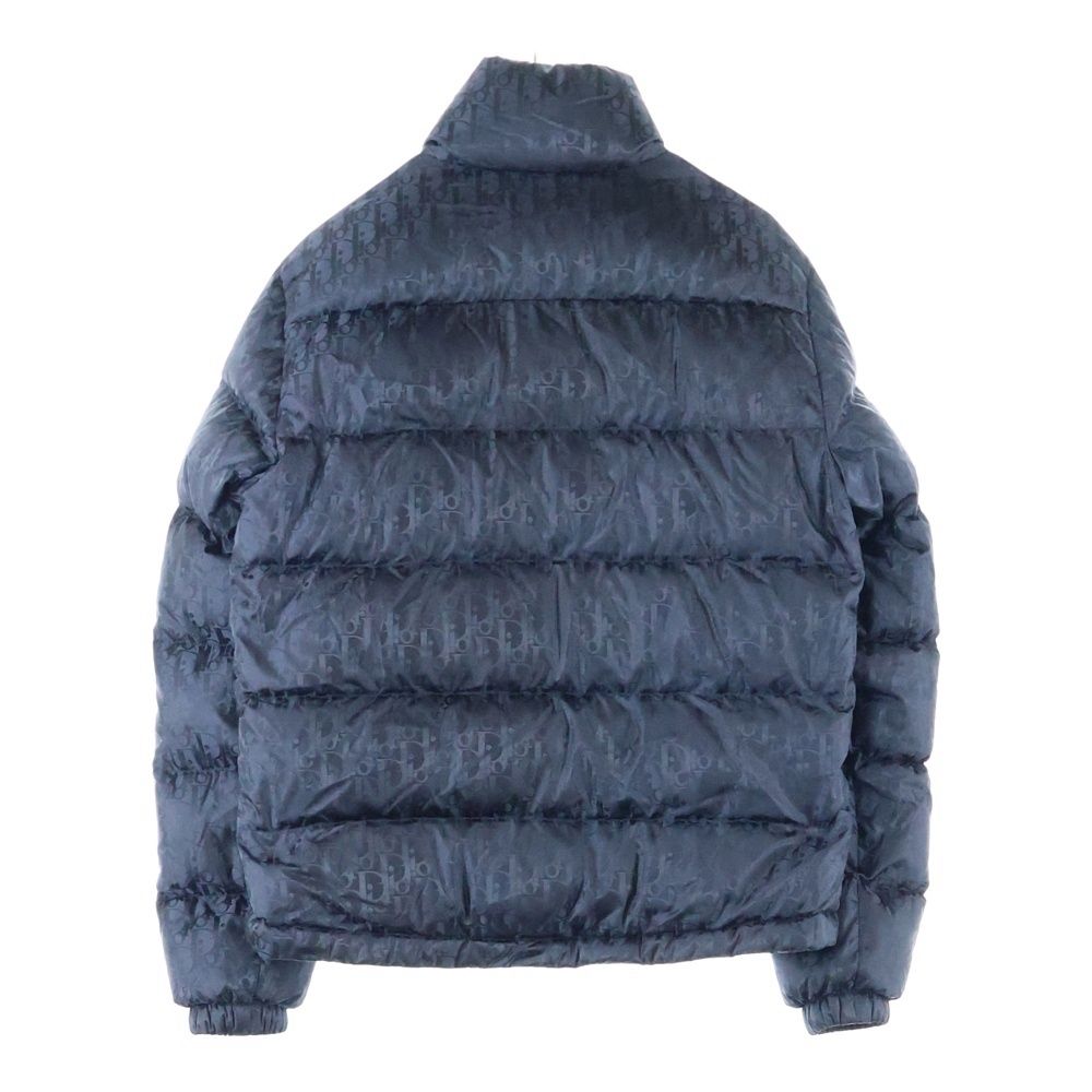 Dior ディオール ダウン ジャケット オブリーク ネイビー ブルー 44