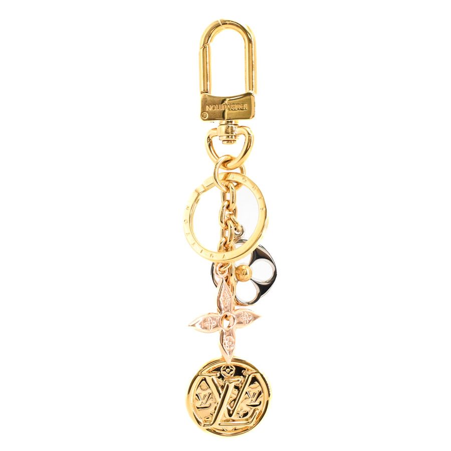 LOUIS VUITTON ルイヴィトン キーホルダー ポルトクレナノグラム M01017