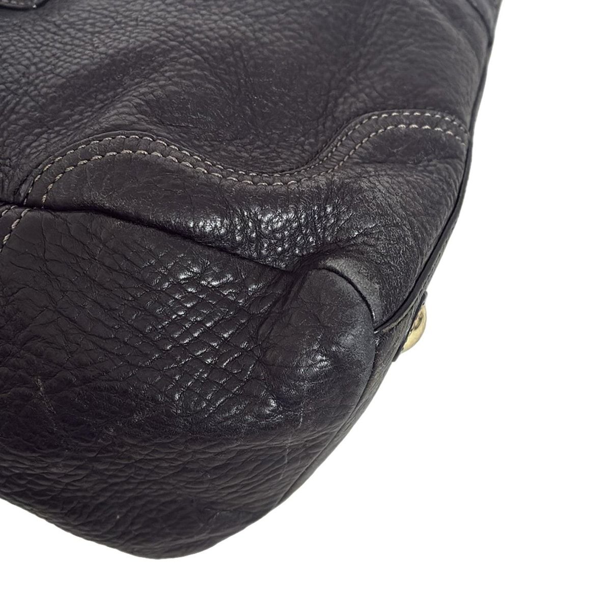 COACH(コーチ) ハンドバッグ ハンプトンズレザーサッチェル F12444 黒