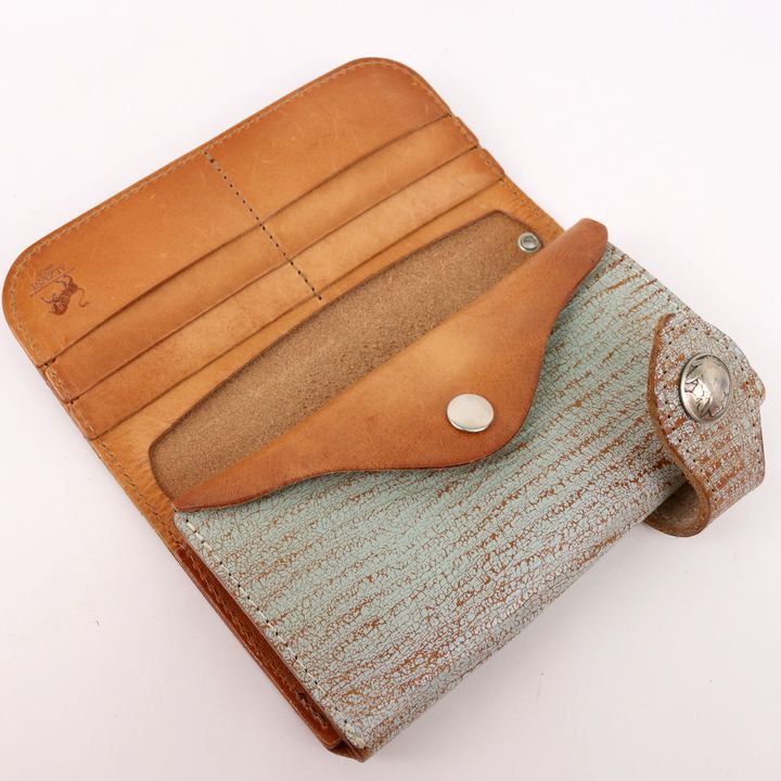 ALZUNI アルズニ 皮財布 ALZUNI ELEPHANT 長財布 使用感あり 中古 本体