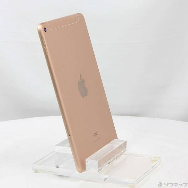 Apple iPad Mini 4　au ロック解除済 カラー　ゴールド iPadmini4 Wi-Fi+Cellularモデル au SIMロック解除済み 128GB
