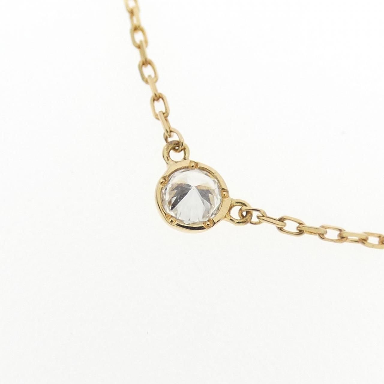 アーカー AHKAH ヌーディー ダイヤ/0.06ct ネックレス K18YG アーカー