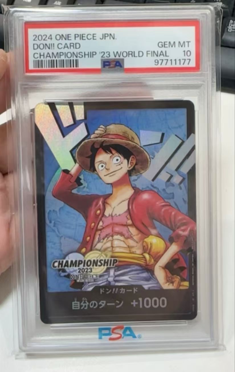 2023 ONE PIECE CSドンカード PSA10 ルフィ日本語版