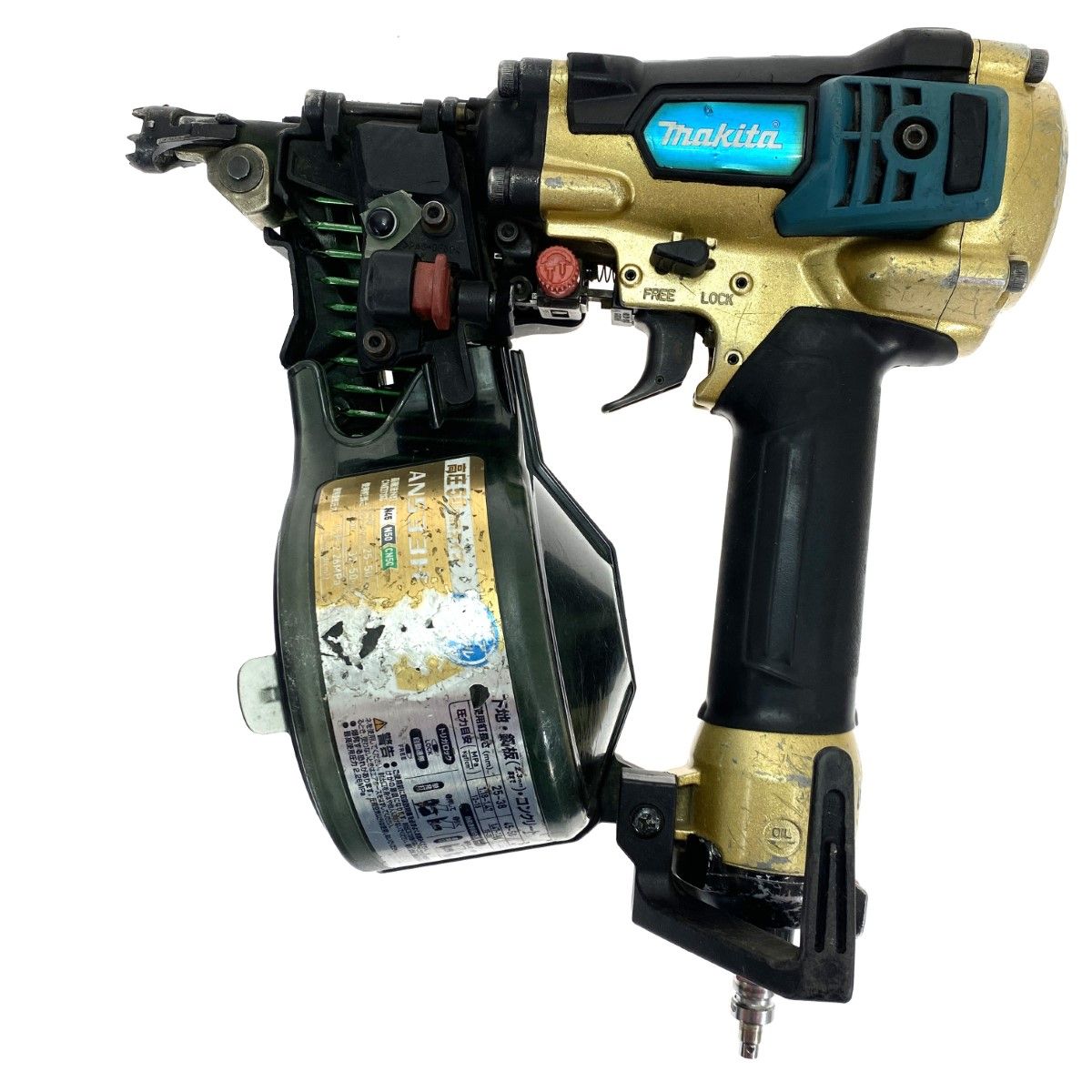 Makita エア釘打ち機 専用ケース付き AN534H ДД【未使用】MAKITA