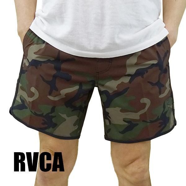 値下げしました！RVCA/ルーカ ELASTERN ELASTIC BOARDSHORTS WOODLAND CAMO 男性用 メンズ サーフパンツ  海水パンツ 水着 海パン[返品、キャンセル不可] - メルカリ